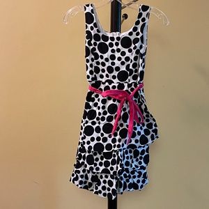 Speechless NWOT Girls Polka Dot Cotton Dress (12)